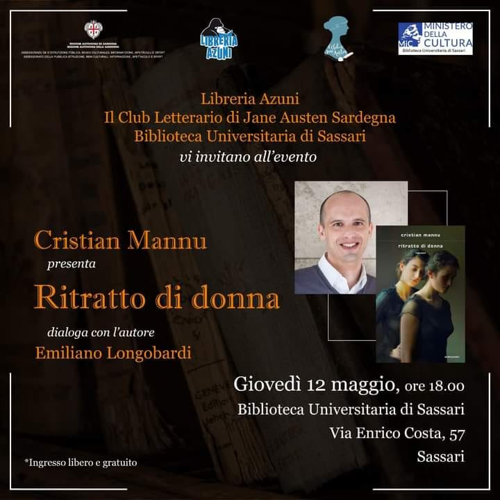 Presentazione del romanzo "Ritratto di Donna" di Cristian Mannu - Mondadori